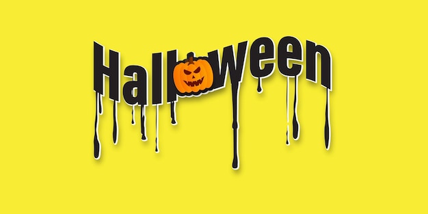 Ilustración vectorial de la plantilla de alimentación de las redes sociales de Happy Halloween