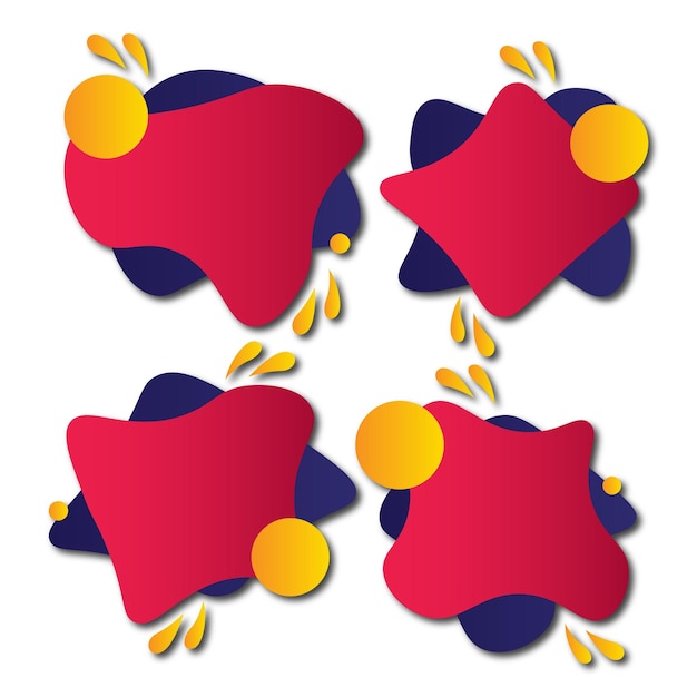 Ilustración vectorial de la plantilla de banner de venta de promoción abstracta