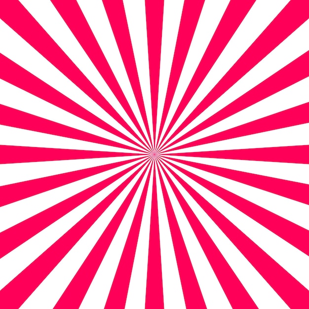 Ilustración vectorial de la plantilla de diseño de fondo radial