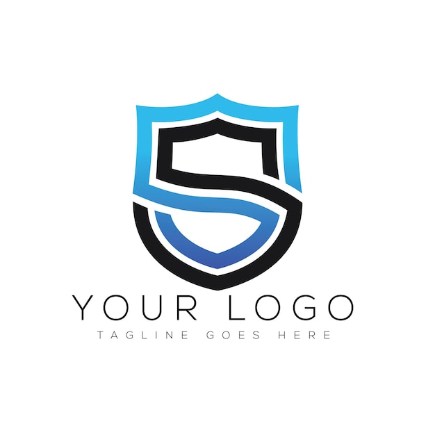Ilustración vectorial de la plantilla de diseño del logotipo de la letra SS