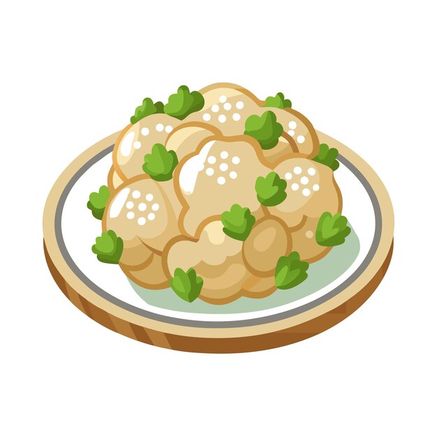 Ilustración vectorial de platos de menús de comida rápida y restaurantes