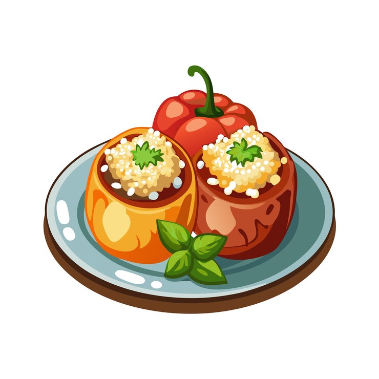 Vector ilustración vectorial de platos de menús de comida rápida y restaurantes