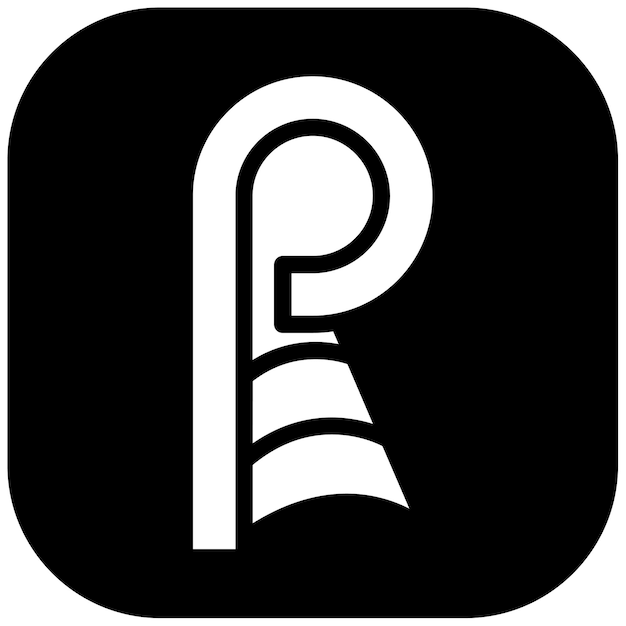 Ilustración vectorial de la pluma de Maat