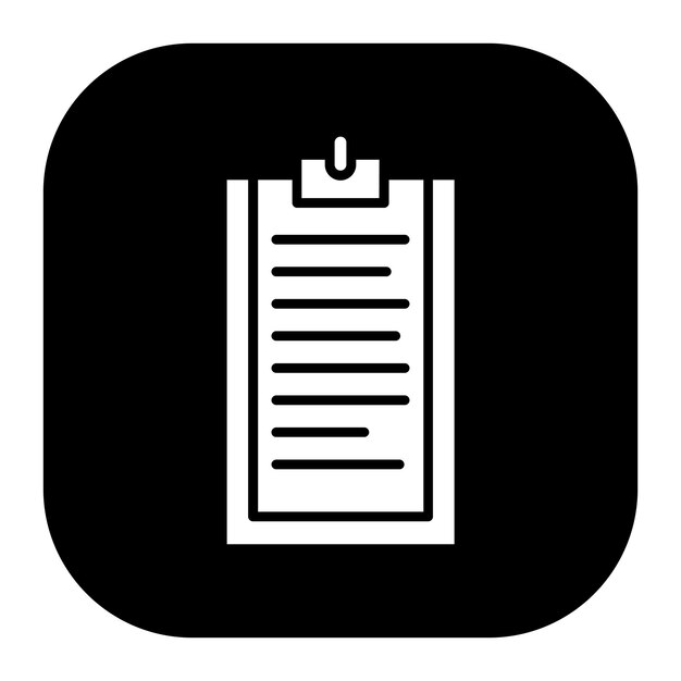 Ilustración vectorial del portapapeles