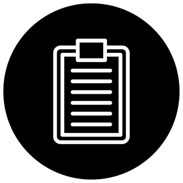 Ilustración vectorial del portapapeles
