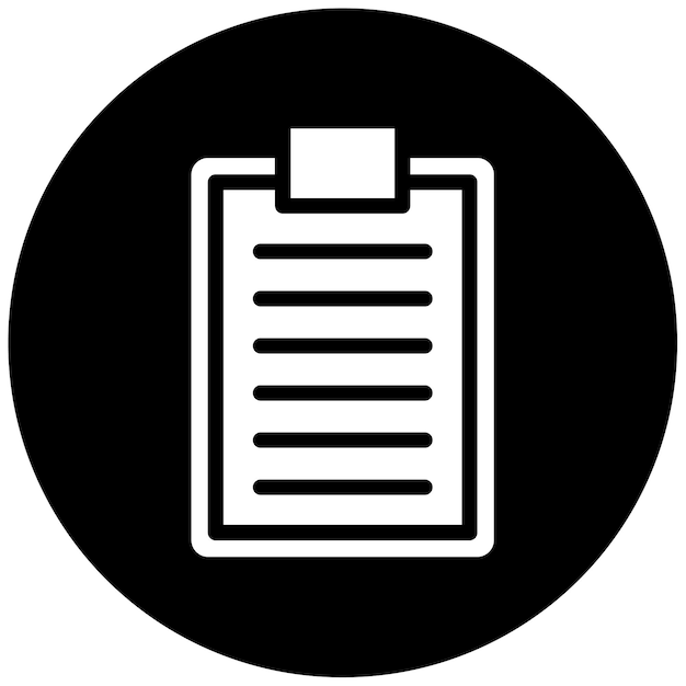 Ilustración vectorial del portapapeles