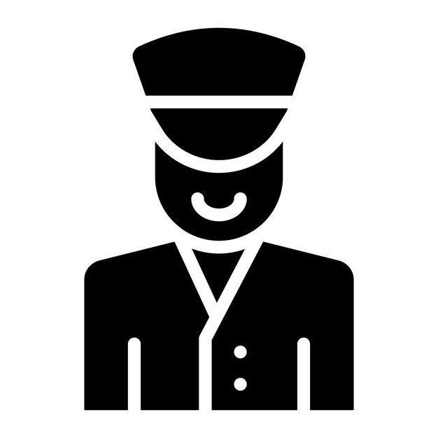 Ilustración vectorial del portero