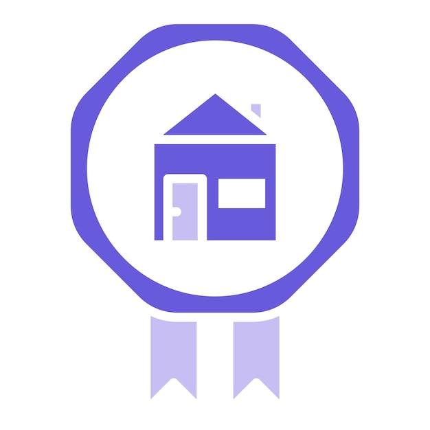 Ilustración vectorial del premio de la casa