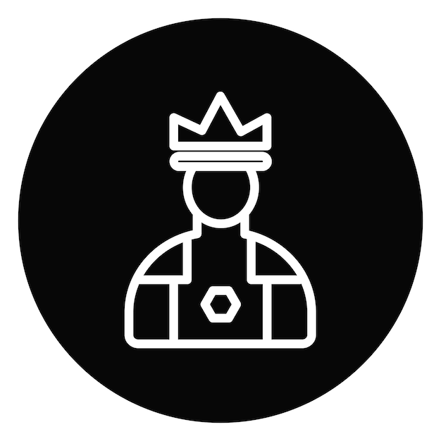 Ilustración vectorial del príncipe