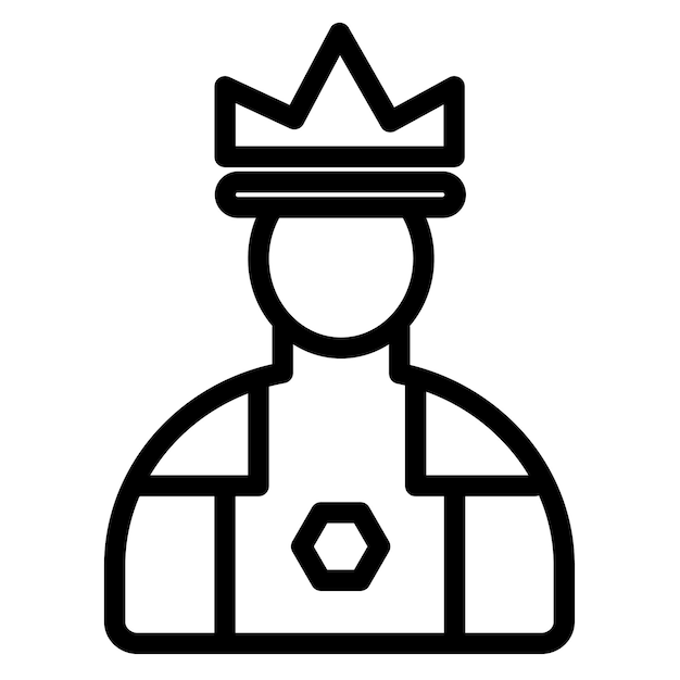 Ilustración vectorial del príncipe