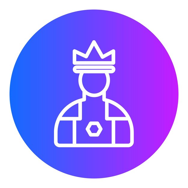 Ilustración vectorial del príncipe