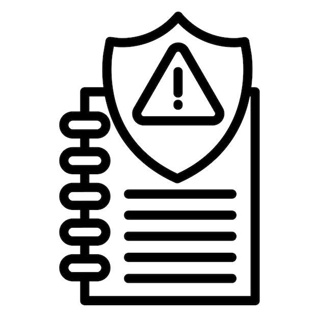 Ilustración vectorial de los procedimientos de seguridad