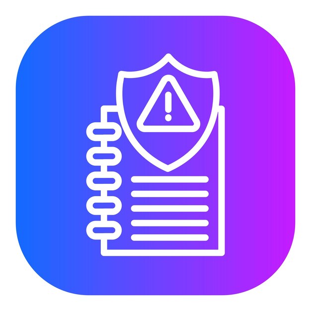 Ilustración vectorial de los procedimientos de seguridad