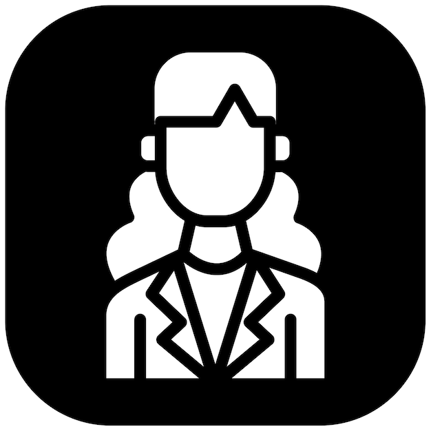 Ilustración vectorial de la profesora