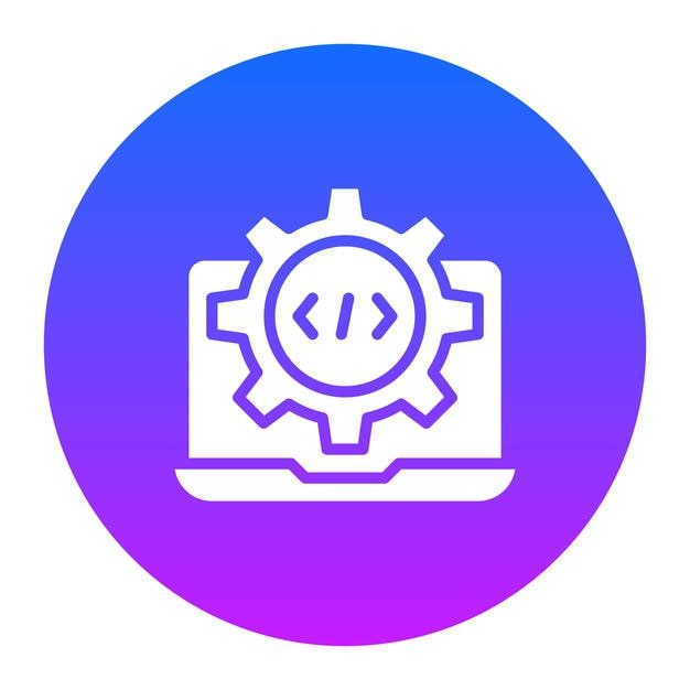 Ilustración vectorial de programación web