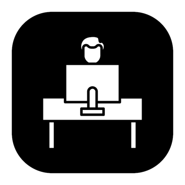 Ilustración vectorial del programador