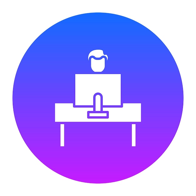 Ilustración vectorial del programador