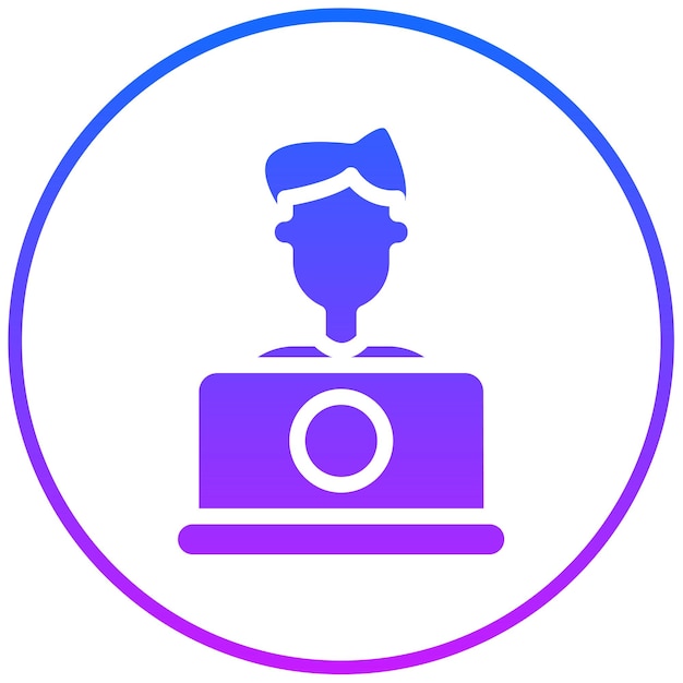 Ilustración vectorial del programador