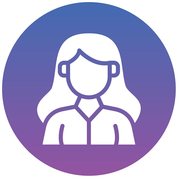 Ilustración vectorial de la programadora femenina