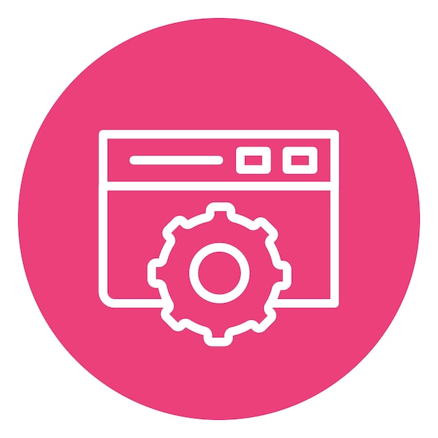 Ilustración vectorial de prueba automatizada