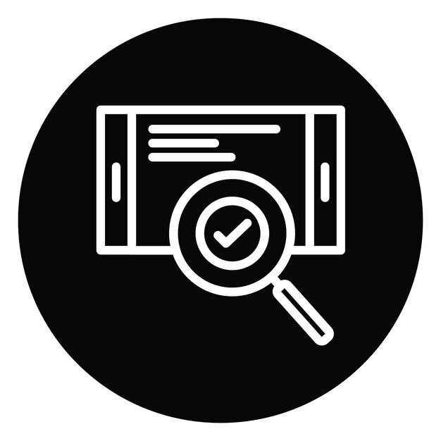 Ilustración vectorial de prueba de la experiencia del usuario