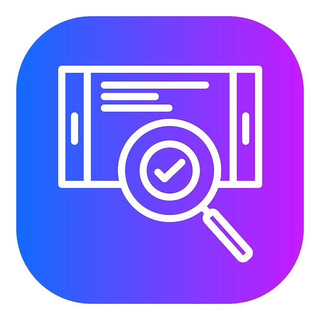 Ilustración vectorial de prueba de la experiencia del usuario