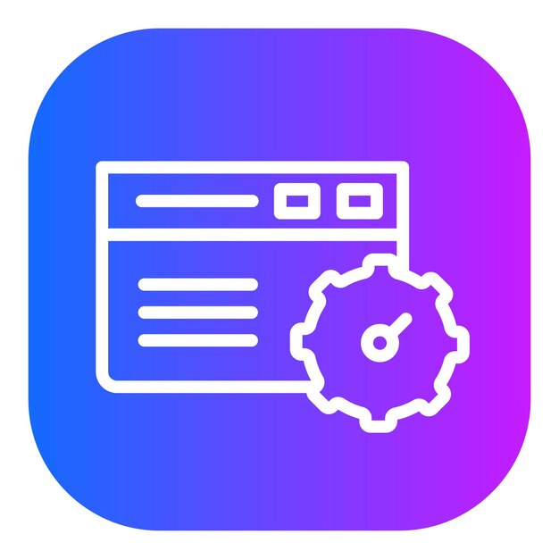 Ilustración vectorial de prueba de rendimiento