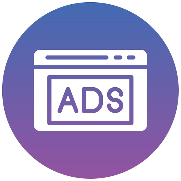 Ilustración vectorial de publicidad