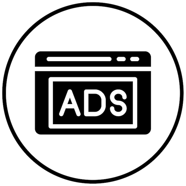 Ilustración vectorial de publicidad