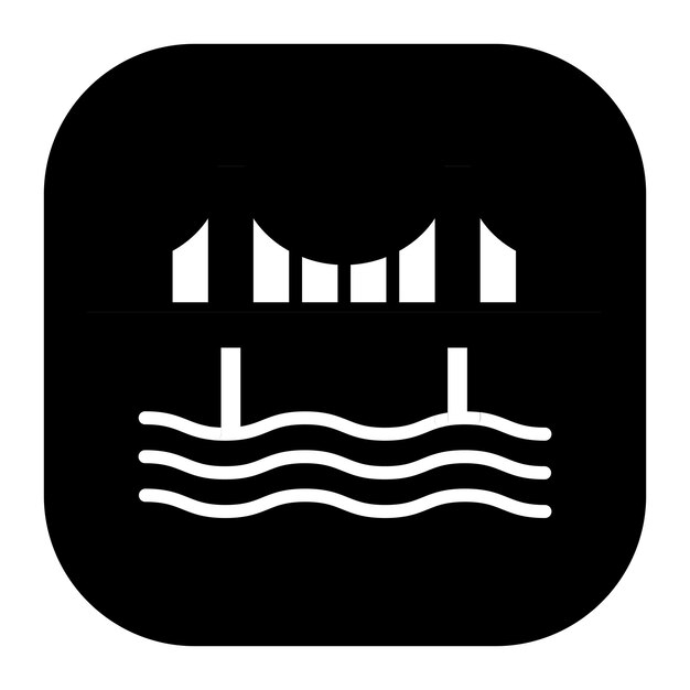 Ilustración vectorial del puente