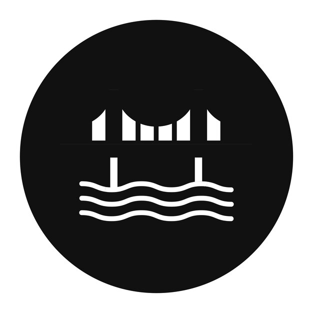 Ilustración vectorial del puente