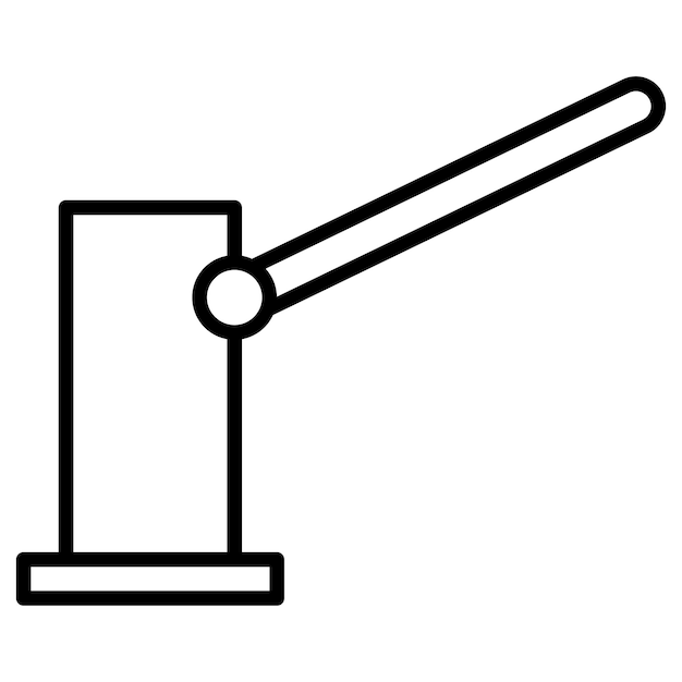 Ilustración vectorial de la puerta de seguridad