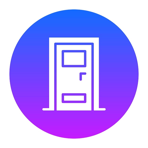 Ilustración vectorial de las puertas