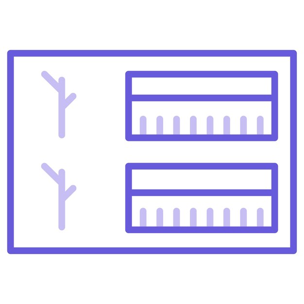 Ilustración vectorial del puerto USB