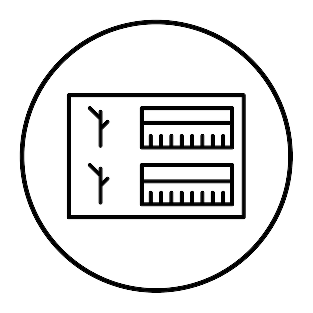 Ilustración vectorial del puerto USB