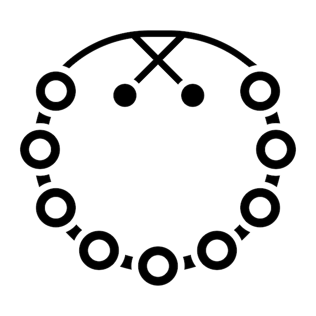 Ilustración vectorial de la pulsera