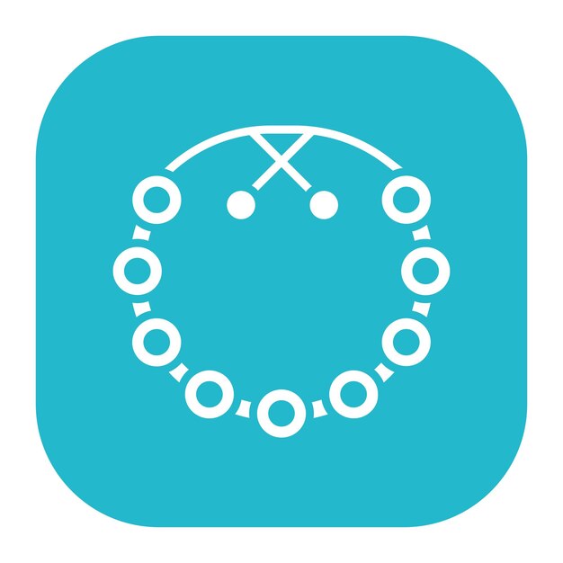 Ilustración vectorial de la pulsera