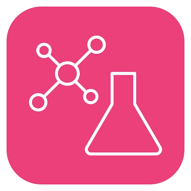 Ilustración vectorial de la química