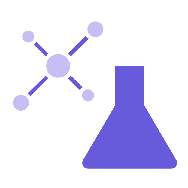 Ilustración vectorial de la química