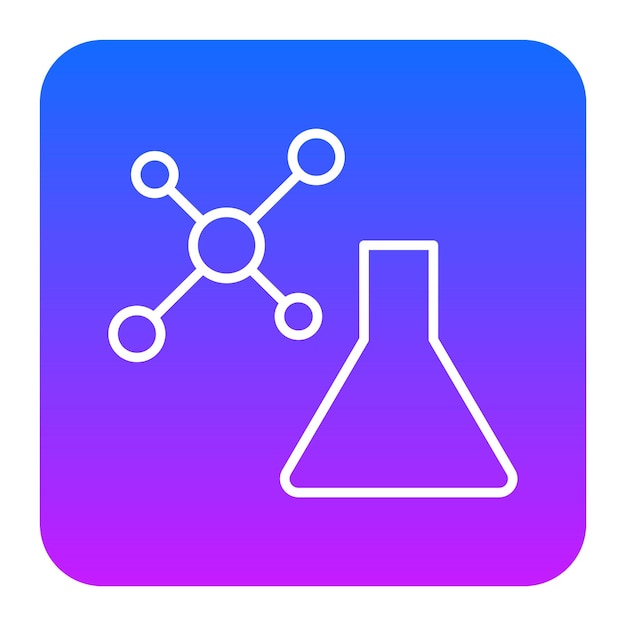 Ilustración vectorial de la química