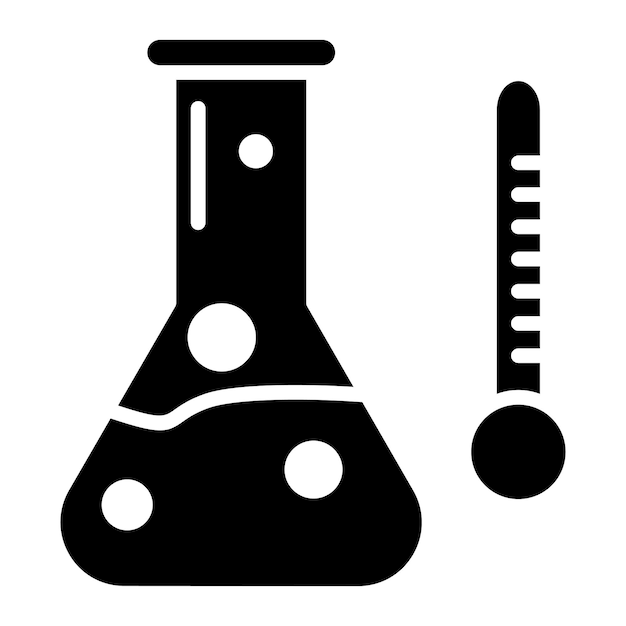 Ilustración vectorial química