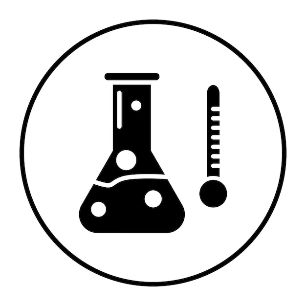 Ilustración vectorial química