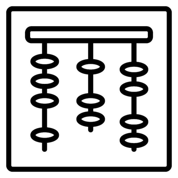 Ilustración vectorial de Quipu