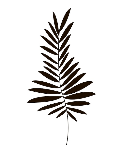 Ilustración vectorial de ramita