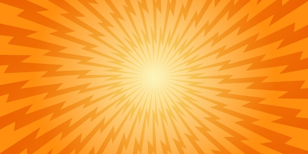 Ilustración vectorial de rayos de brillo solar para muchos propósitos de diseño