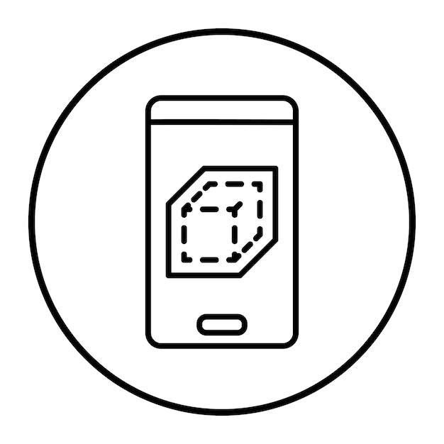 Ilustración vectorial de realidad aumentada