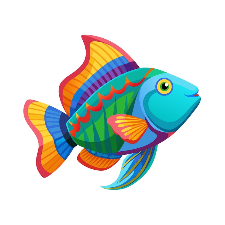 Vector ilustración vectorial realista de animales salvajes