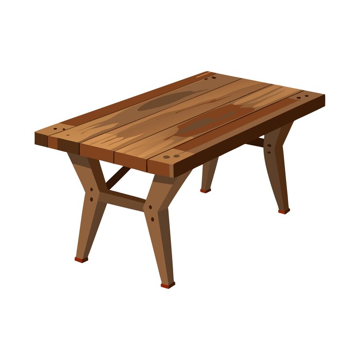 Vector ilustración vectorial realista de muebles de oficina y hogar