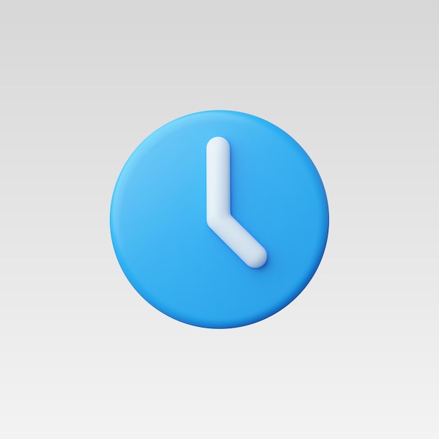 Ilustración vectorial realista del reloj o del icono de recordatorio