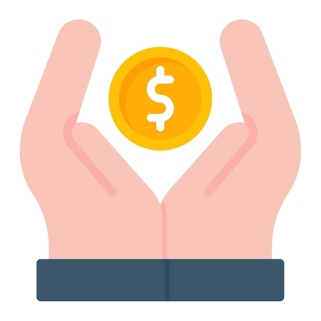 Ilustración vectorial de recaudación de fondos